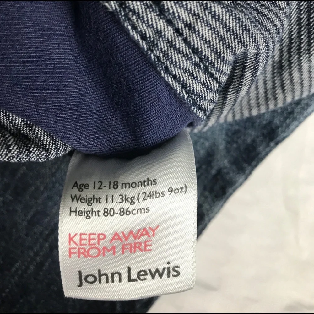 Overall and Jean Play Clothes 12-18 M Boys